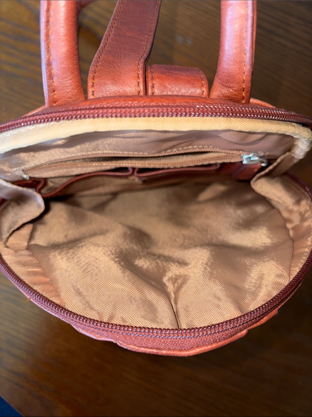 Osgoode Marley Teardrop Leather Backpack - Picture 6 of 10
